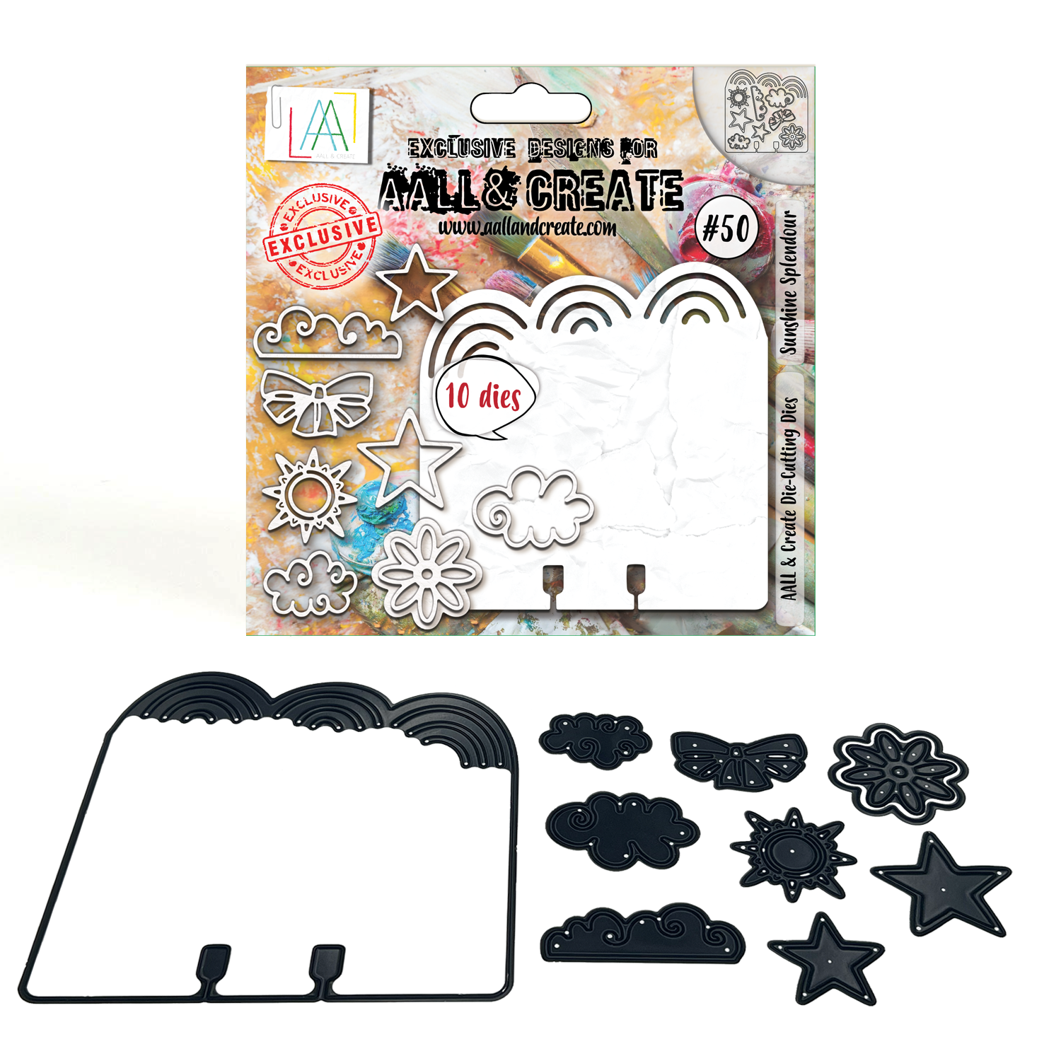 AALL and Create - Die-Cutting Die Set - Sunshine Splendour