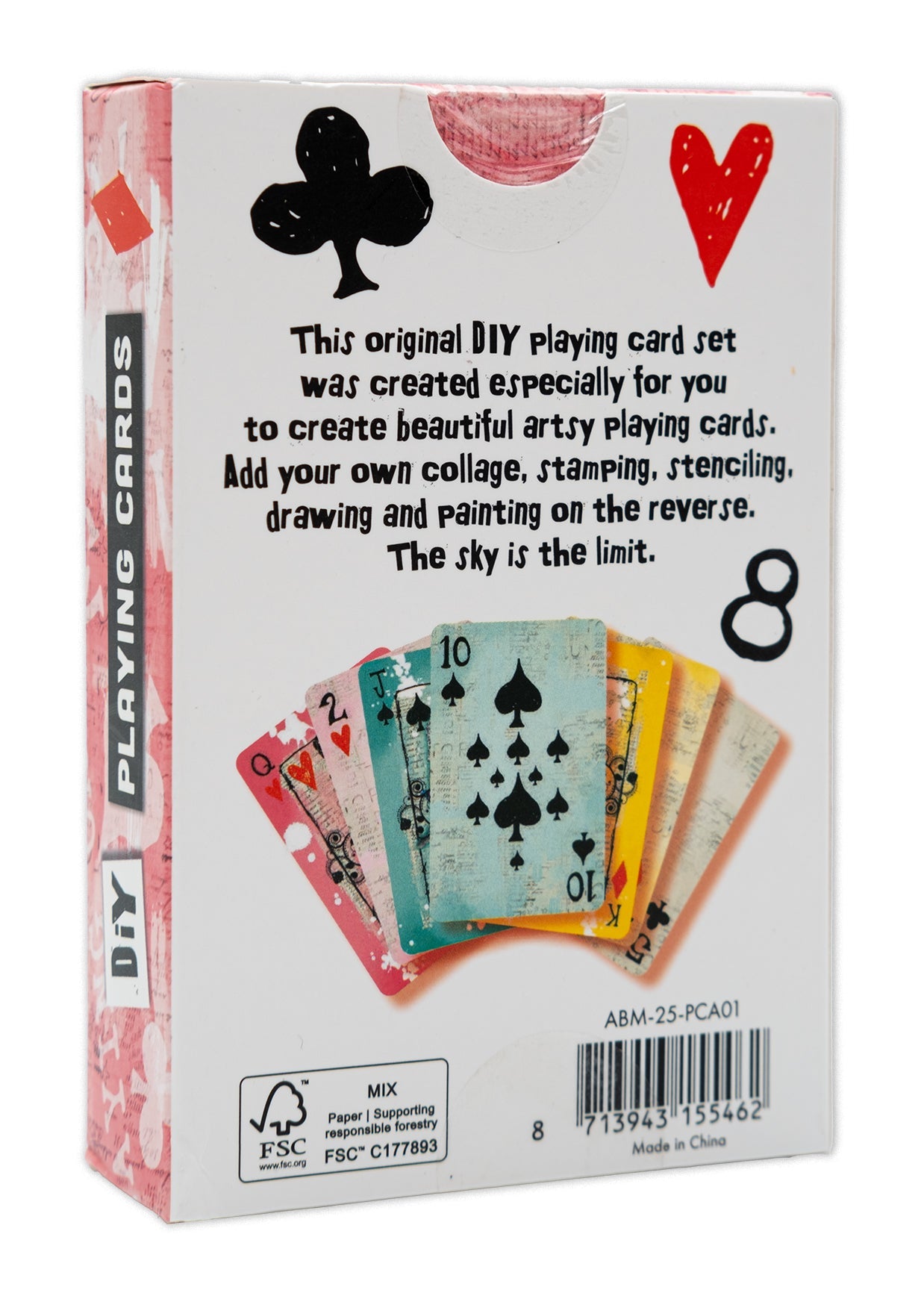 ABM DIY Playing Cards Art By Marlene 1 PC