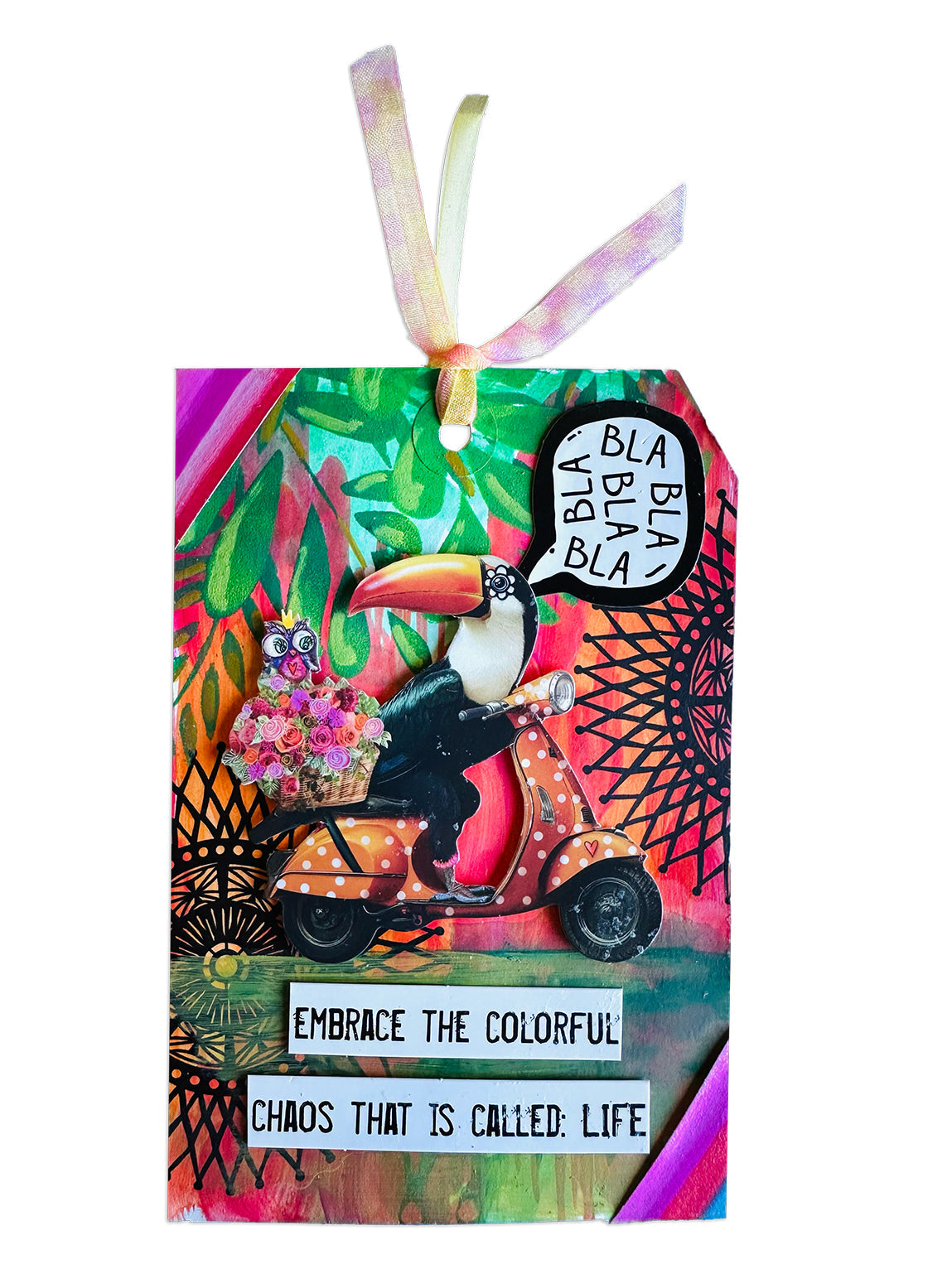 ABM Paper Elements Grazy Birds Art By Marlene 32 Pieces
