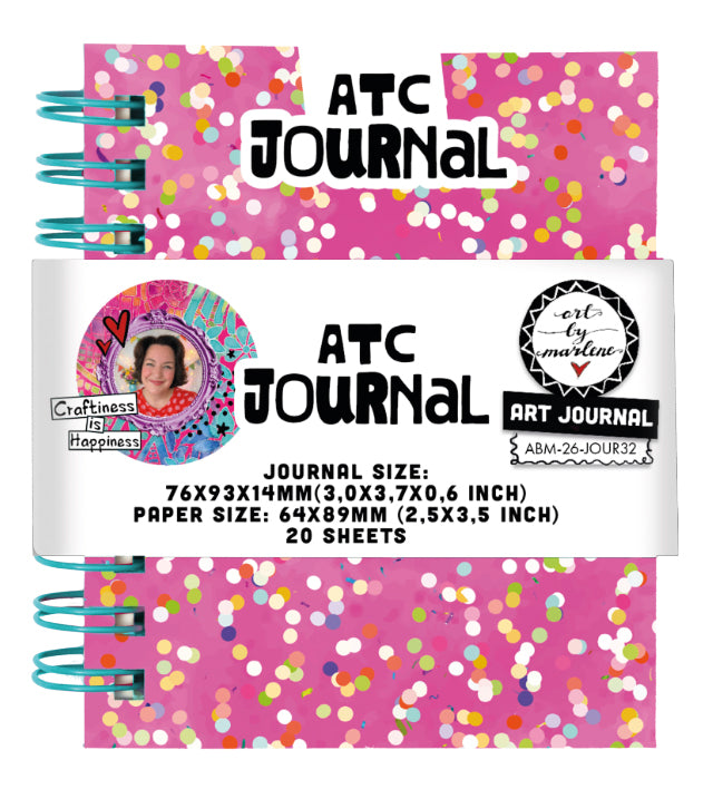 ABM Art Journal ATC-Size Art by Marlene 1 Piece