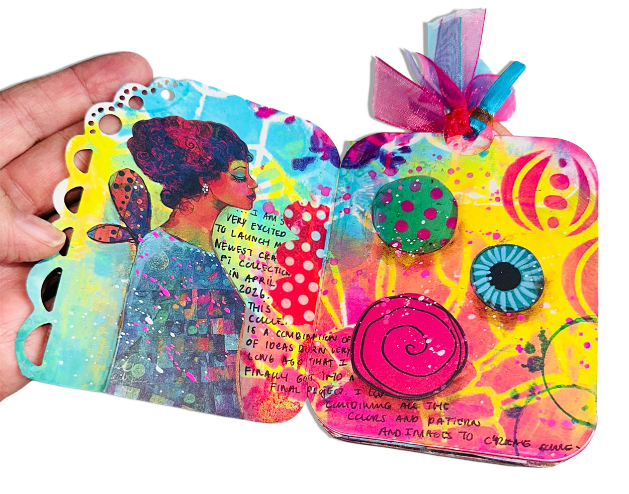 ABM Mask Dancing Lines Art by Marlene 1 Piece
