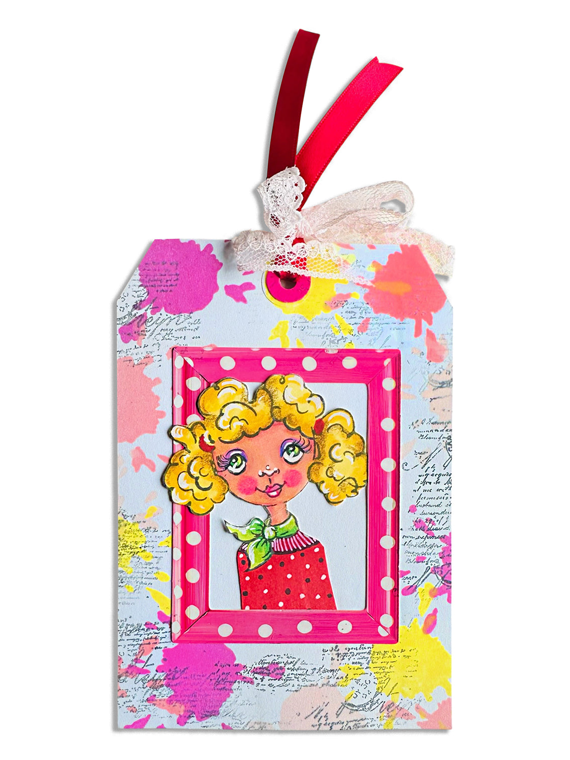 ABM Clear Stamp Fabulous Girls Art by Marlene 4 Pieces
