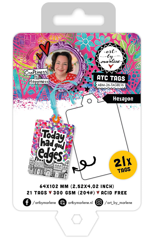 ABM ATC Tags ATC-Tags Art By Marlene 21 Tags