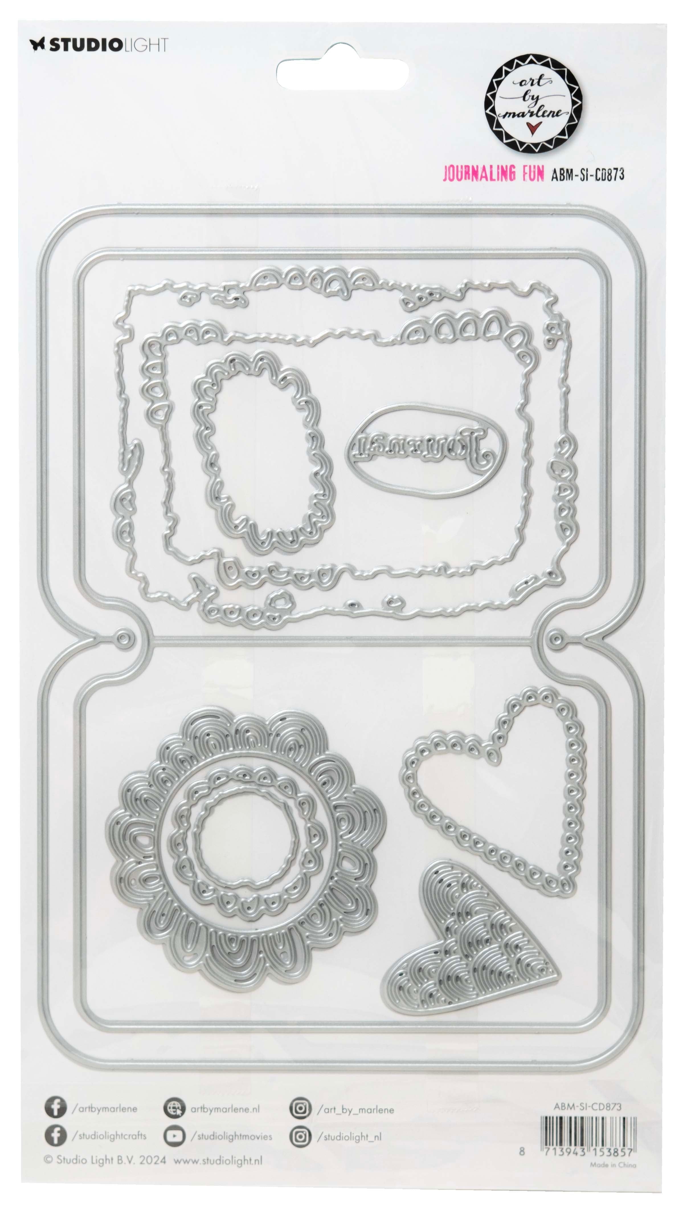 ABM Cutting Dies Journal Die Signature Collection 11 PC