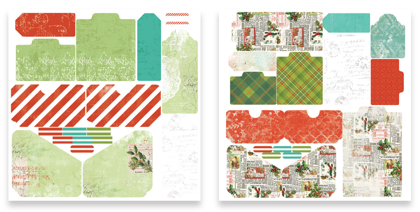 Arden Creative Studio Christmas Cheer Journalmakers Ephemera Pack