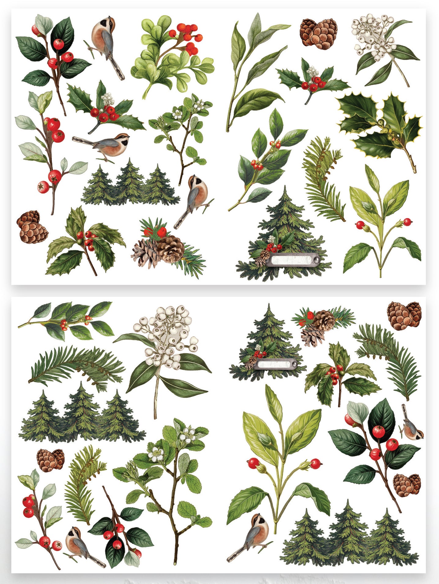 Arden Creative Studio Christmas Cheer Foliage Laser Cuts