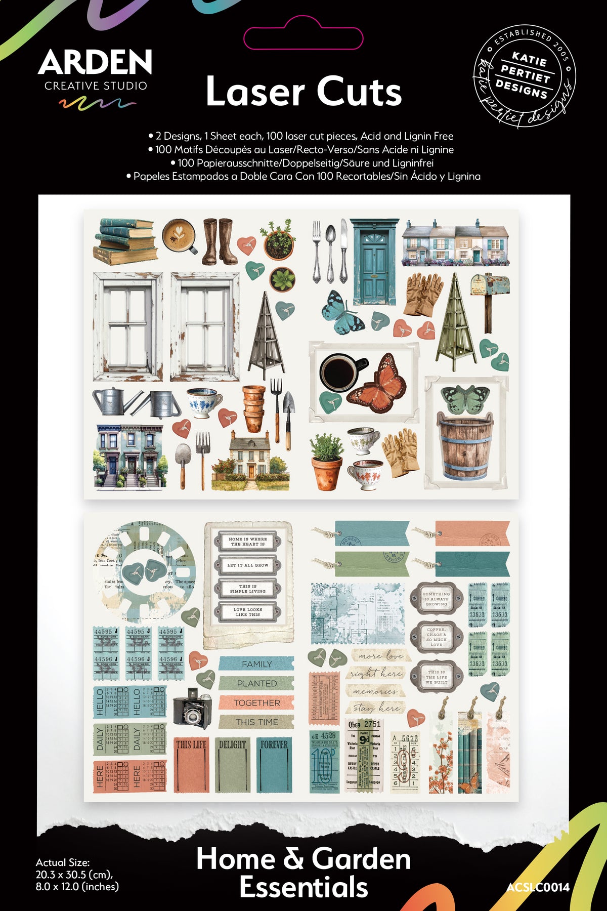 Arden Creative Studio Home & Garden Essentials Laser Cuts