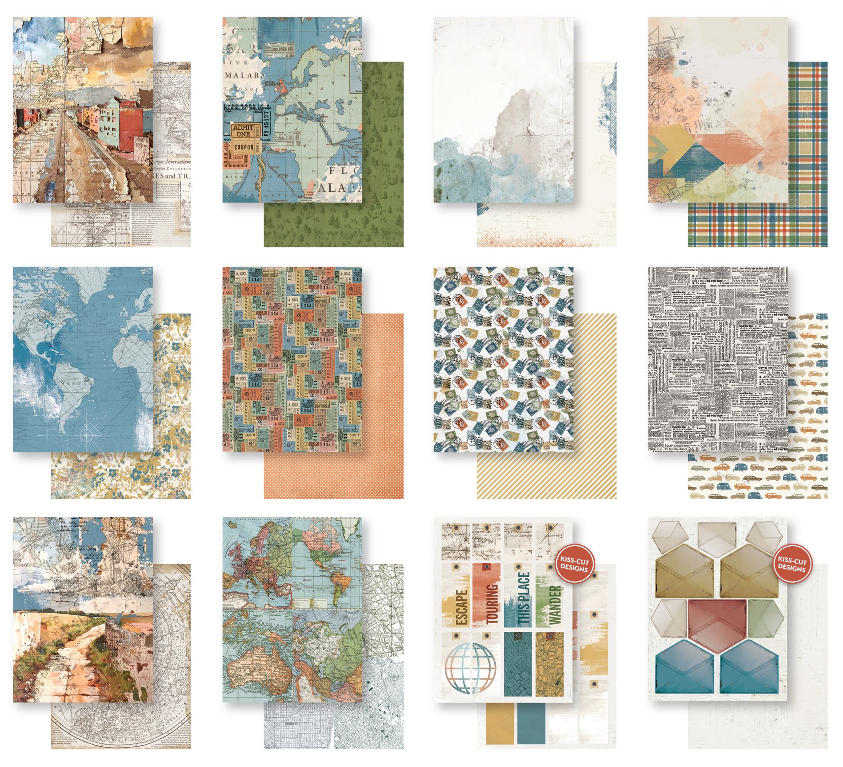Arden Creative Studio Been There 6in x 8in Paper Pad