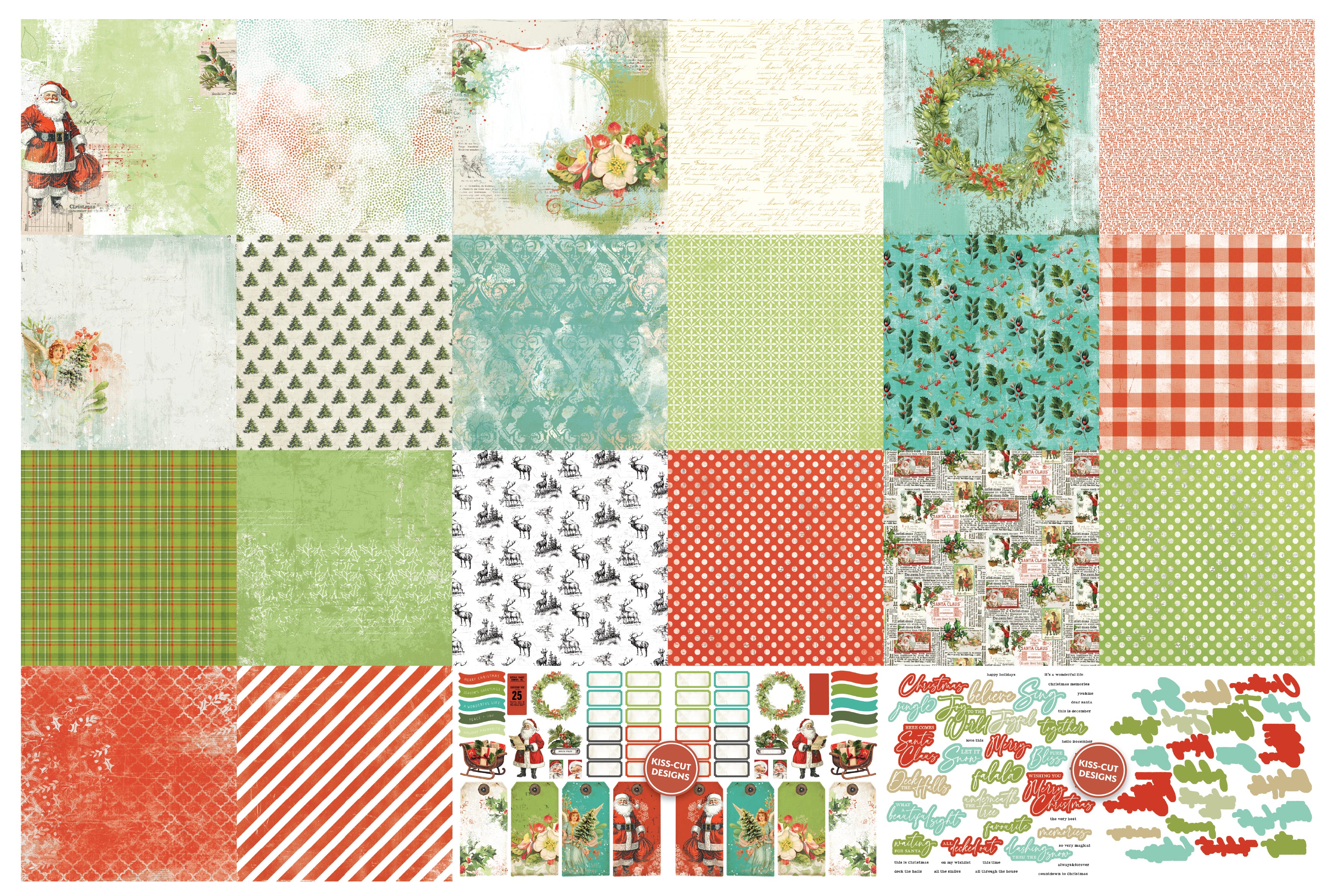 Arden Creative Studio Christmas Cheer 12in x 12in Paper Pad