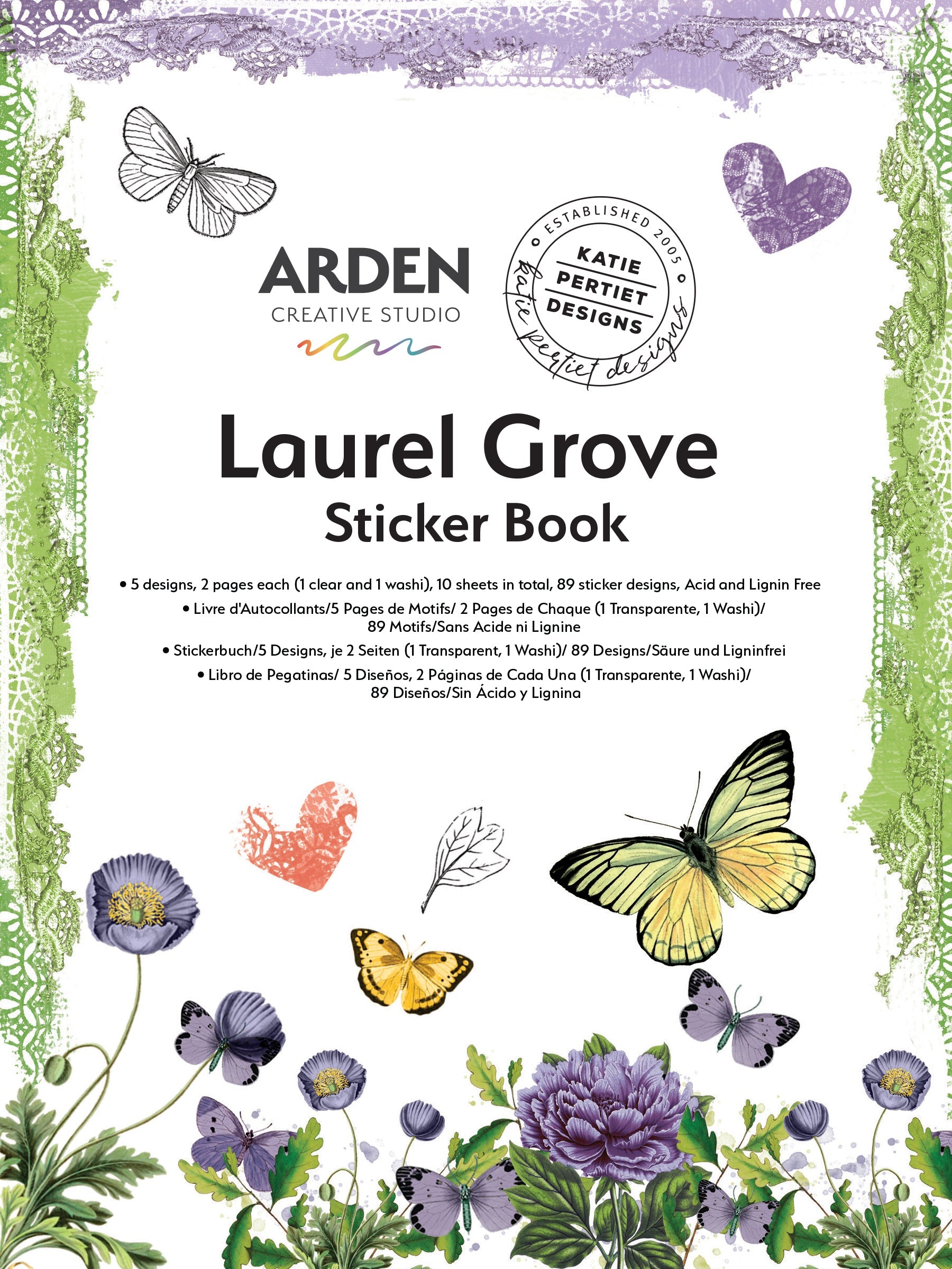 Arden Creative Studio Laurel Grove Sticker Book