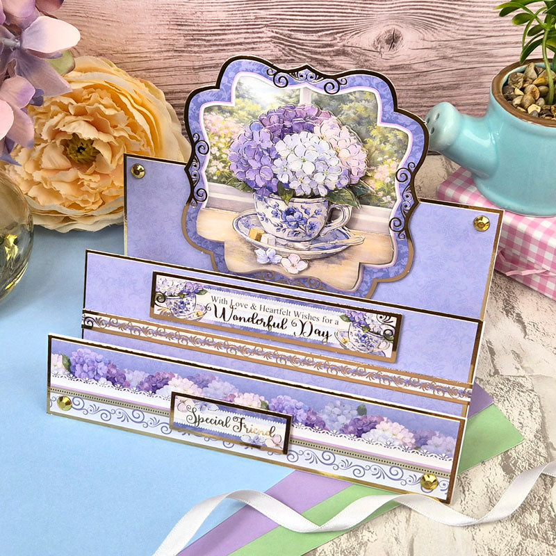 Floral Arrangements Deco-Large Set - Heartfelt Hydrangeas