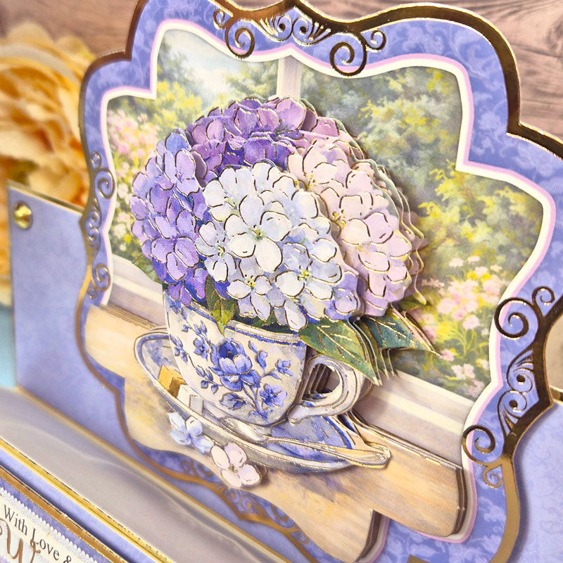 Floral Arrangements Deco-Large Set - Heartfelt Hydrangeas
