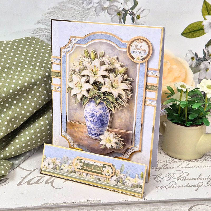 Floral Arrangements Deco-Large Set - Lovely Lilies