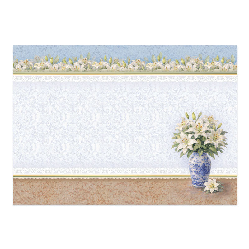 Floral Arrangements Deco-Large Set - Lovely Lilies