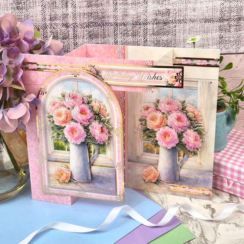 Floral Arrangements Deco-Large Set - Peony Promise