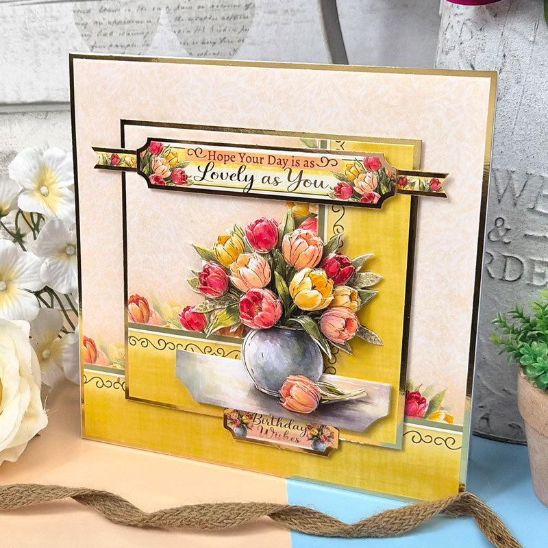 Floral Arrangements Deco-Large Set - Timeless Tulips