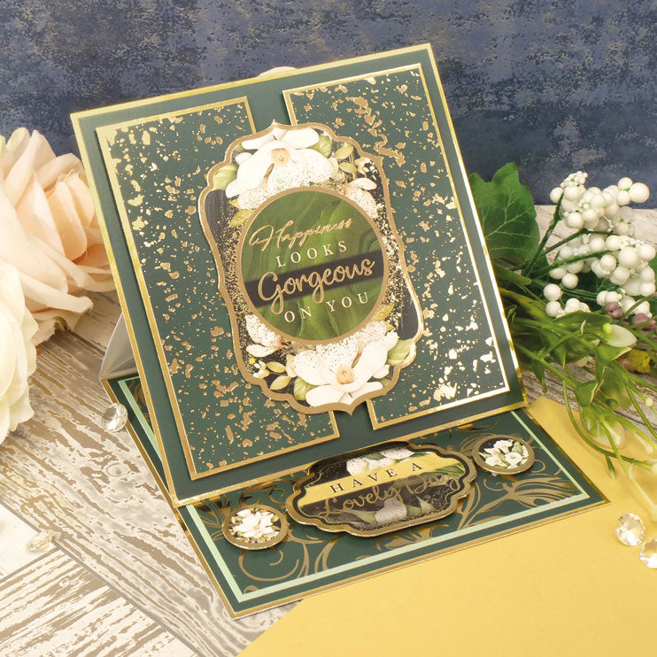 Eternal Blooms Foiled Edge-to-Edge Cardstock