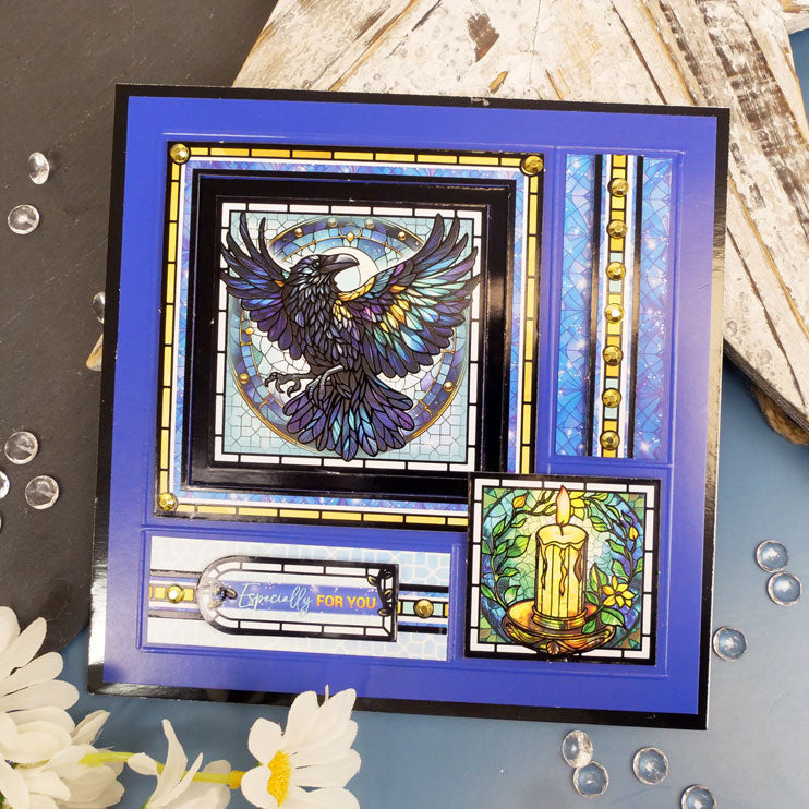 Stained Glass Mystical Worlds Adorable Scorable Selection