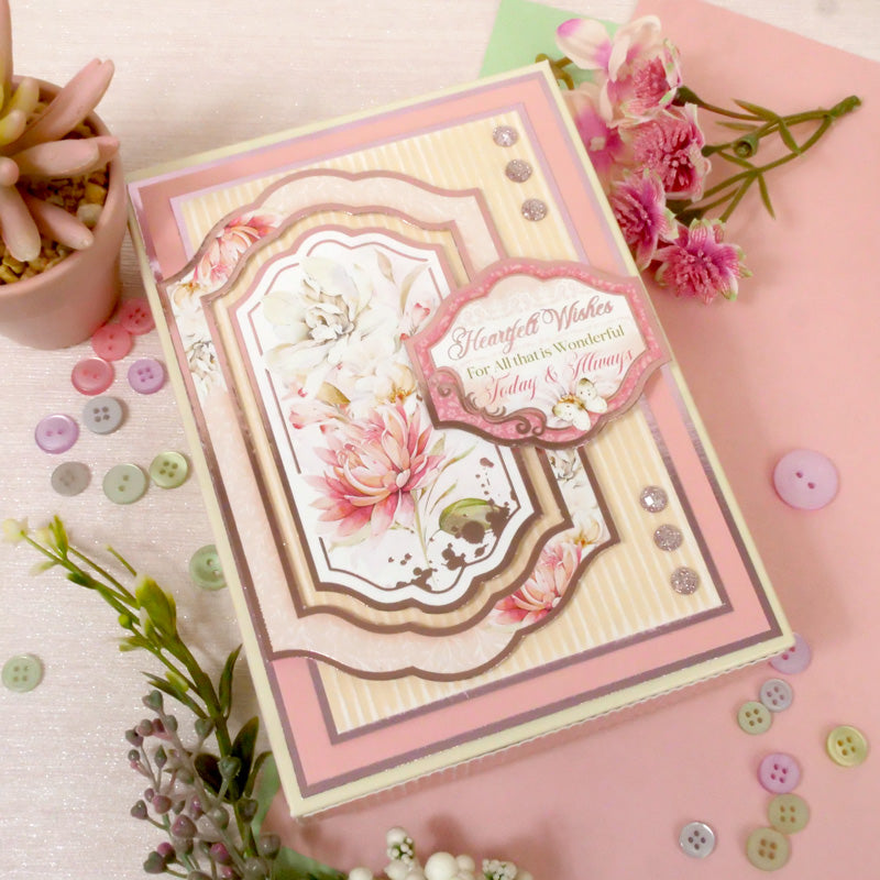 Blushing Blossoms 8" x 8" Paper Pad