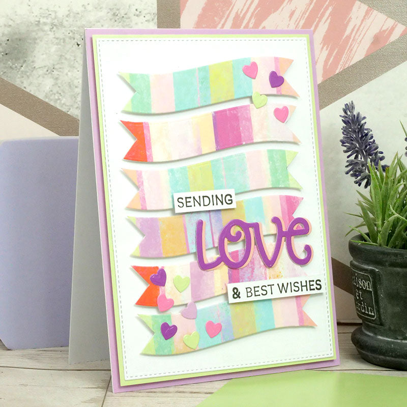 Adorable Scorable Designer Card Packs - Rainbow Watercolour