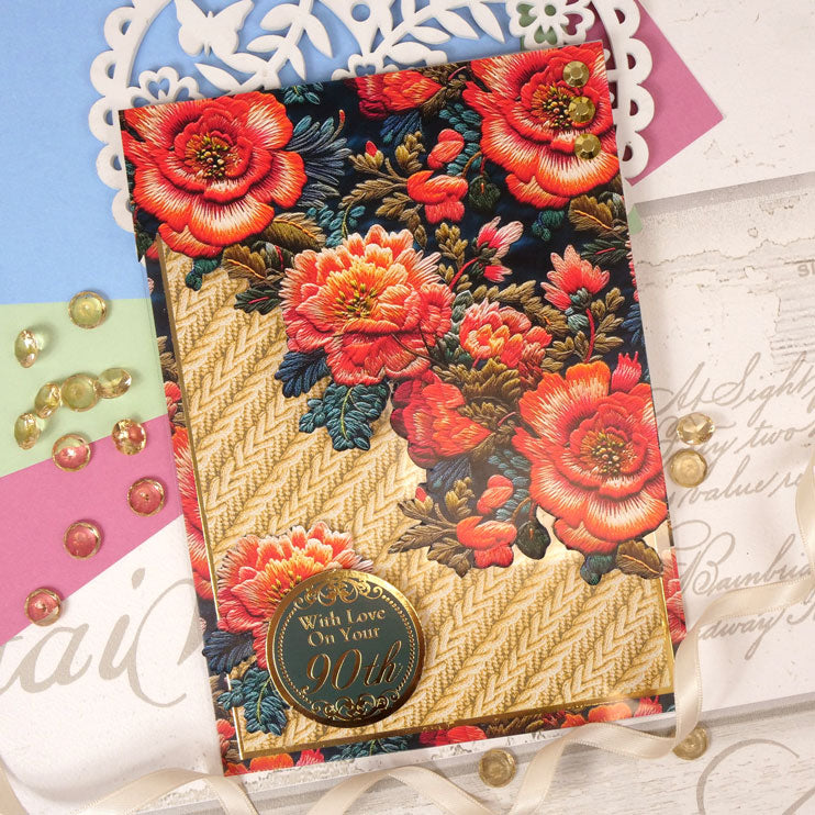 Adorable Scorable Designer Card Packs - Embroidered Blossoms