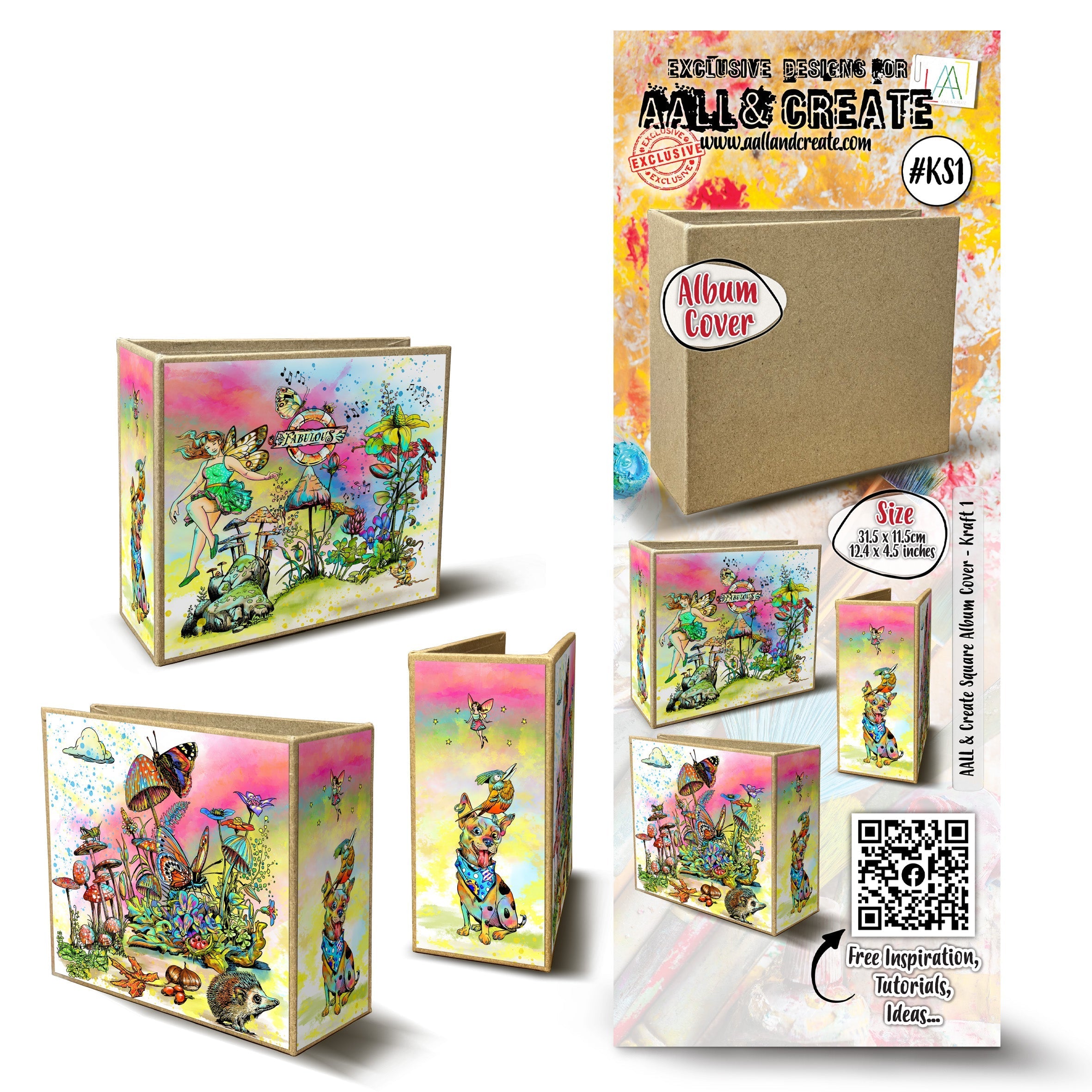 AALL and Create - Square Album Cover - Kraft