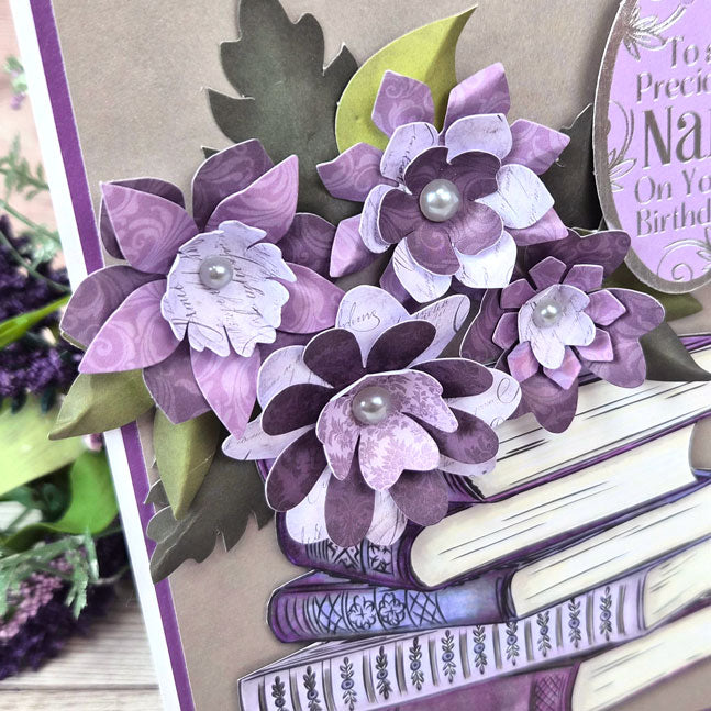 Build-a-Bouquet Vintage Petals Die-Cut Pad