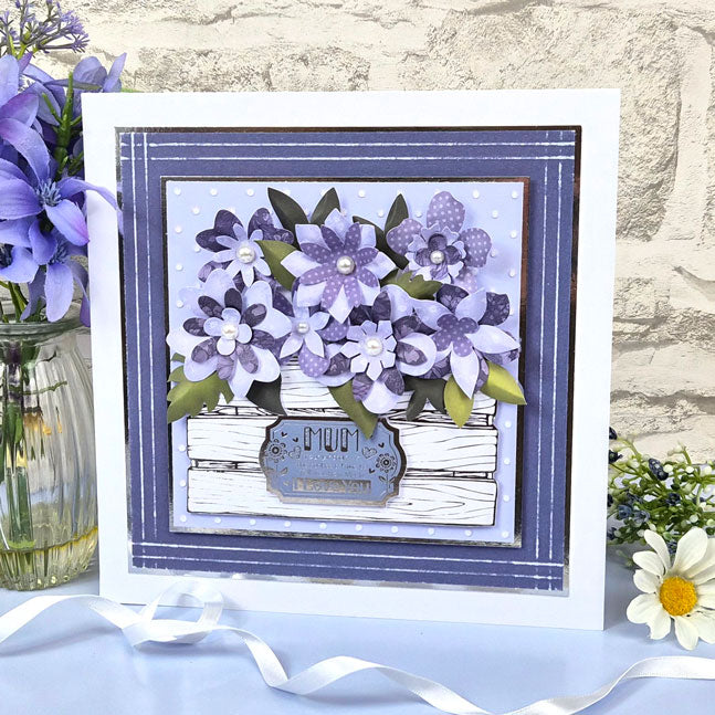 Build-a-Bouquet - Vintage Petals 6" x 6" Card Fronts