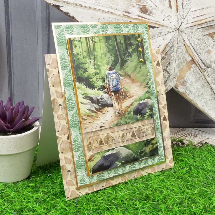 The Great Outdoors Decoupage Topper Sheet