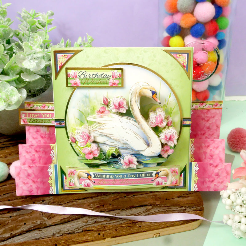 Beautiful Birds Deco-Large Set - Stunning Swan