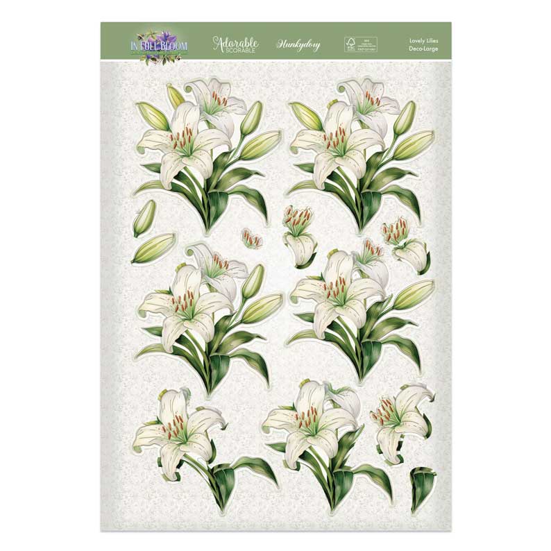 In Full Bloom Deco-Large Set - Lovely Lilies