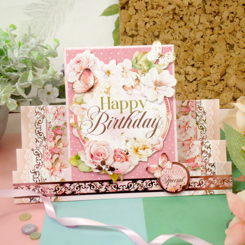 Blushing Blossoms 8" x 8" Paper Pad