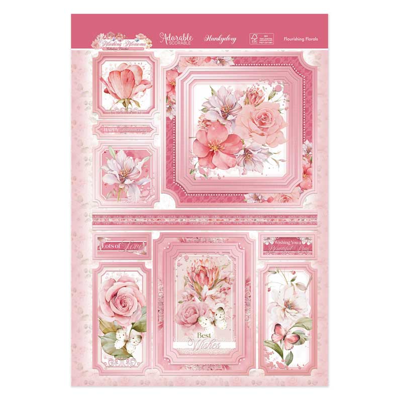 Flourishing Florals Luxury Topper Set