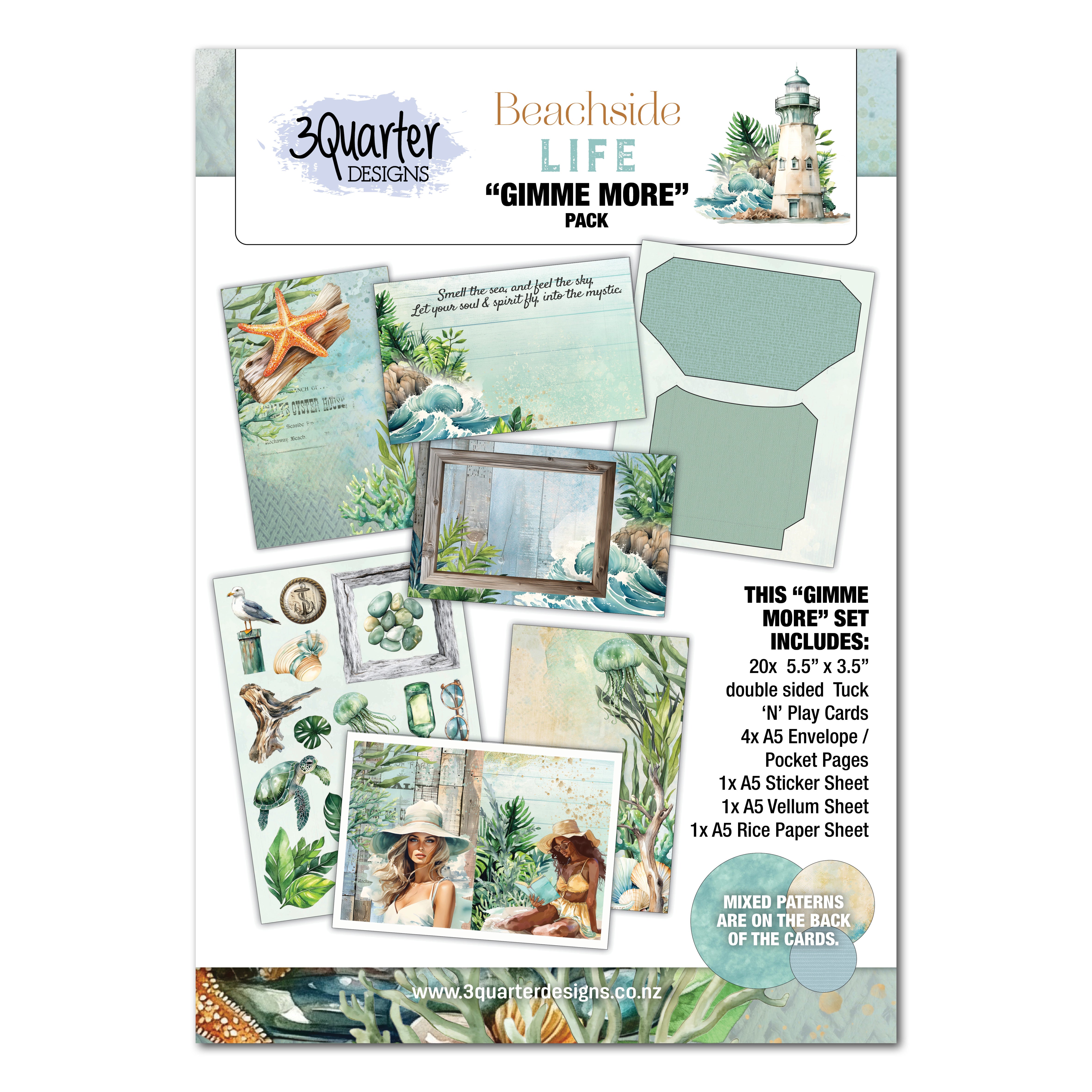 3Quarter Designs Beachside Life - Gimme More Pack