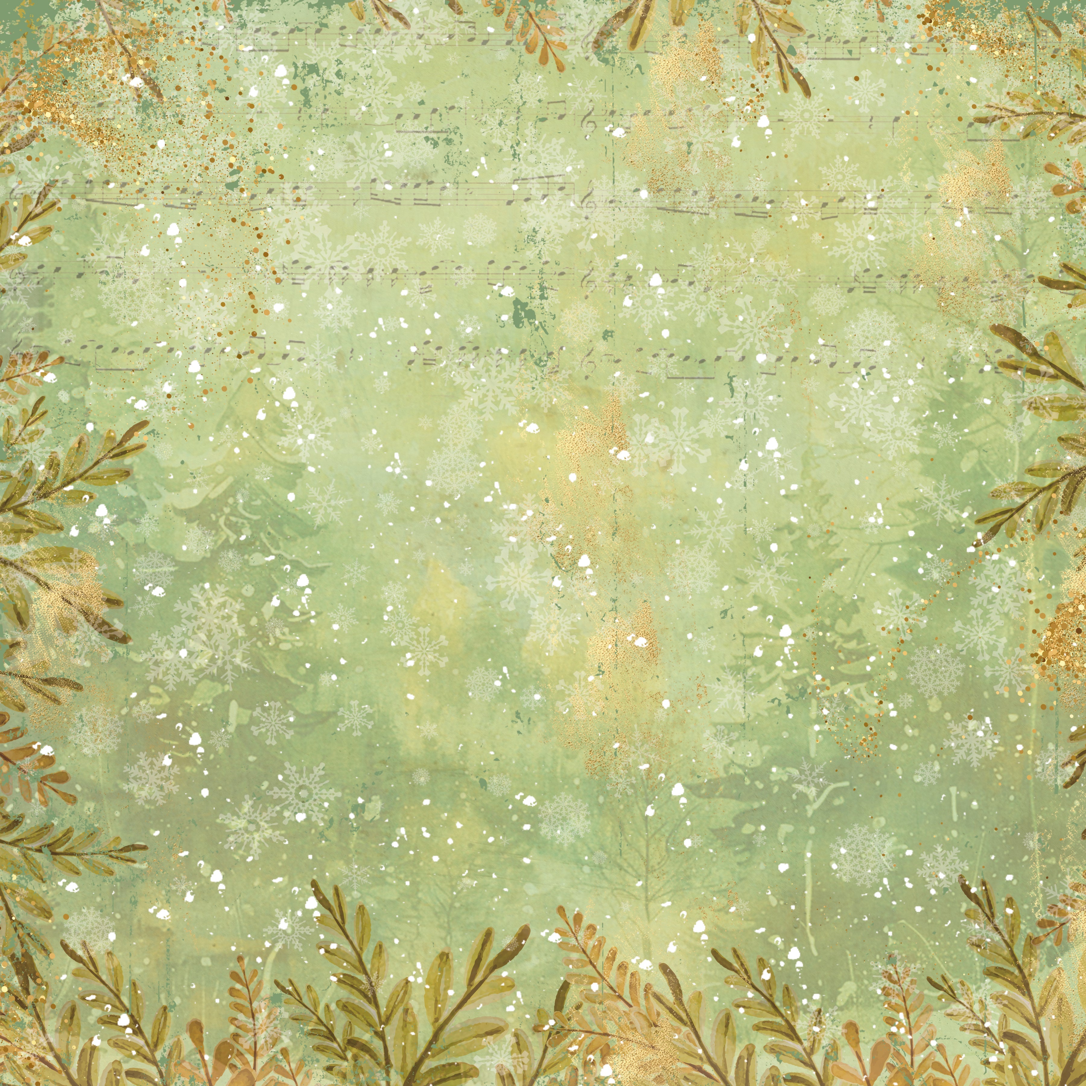 Christmas by Candlelight 12” x 12” Paper Pad