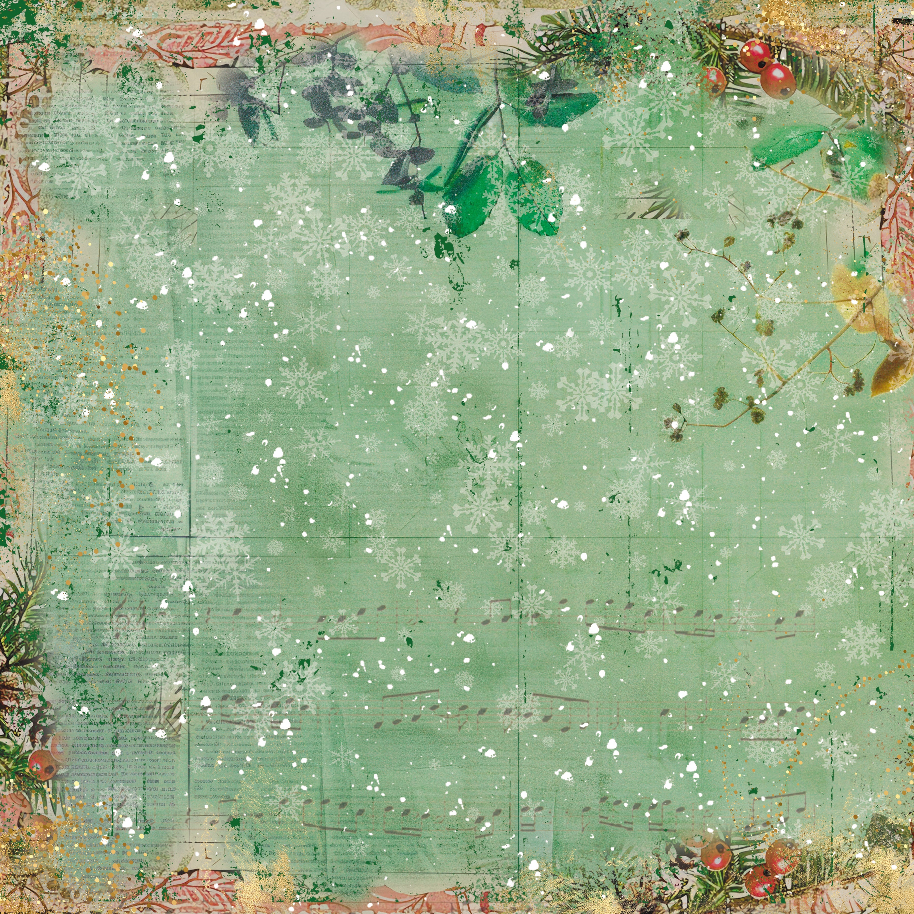 Christmas by Candlelight 12” x 12” Paper Pad
