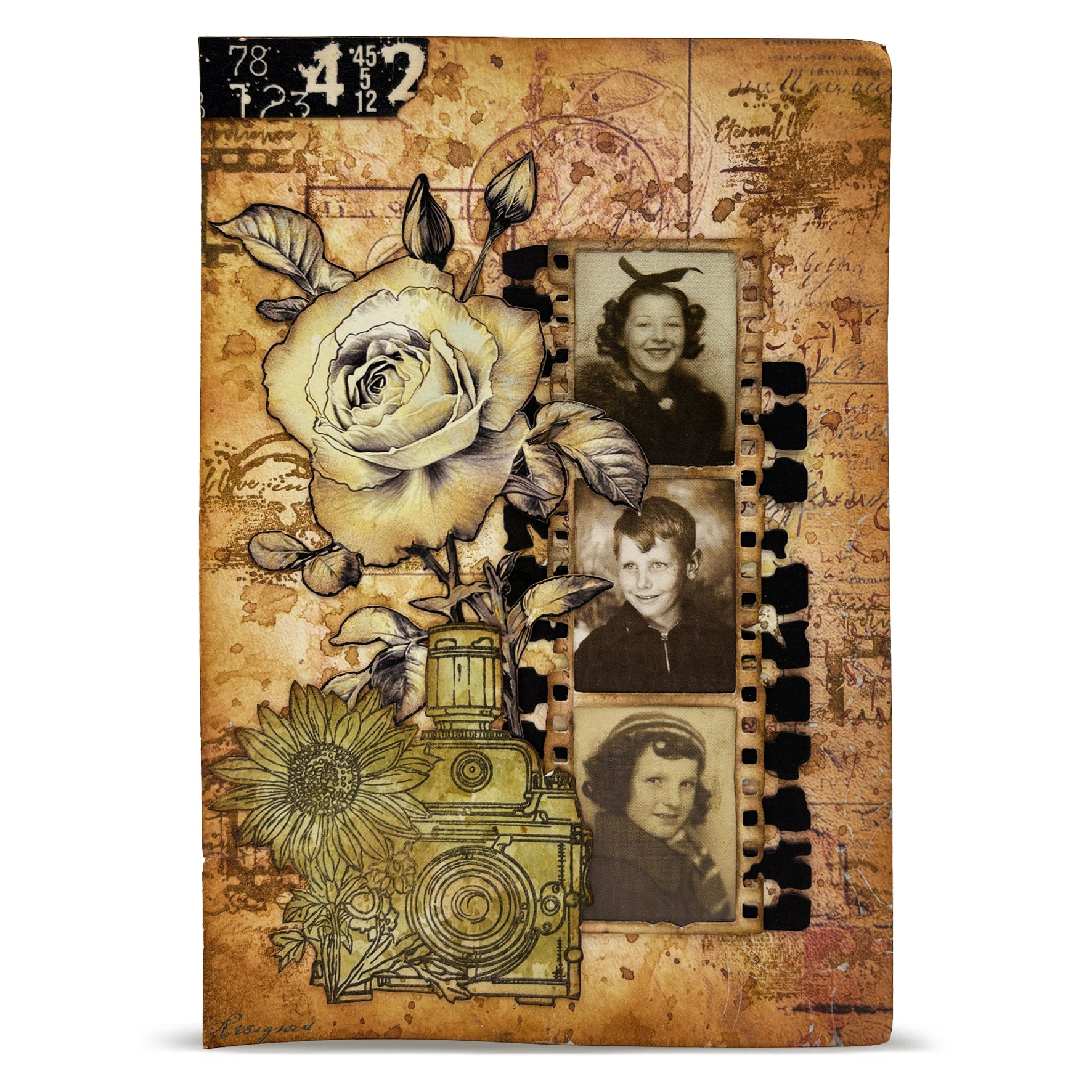 AALL and Create - A6 Stamp Sets - Torn Prints