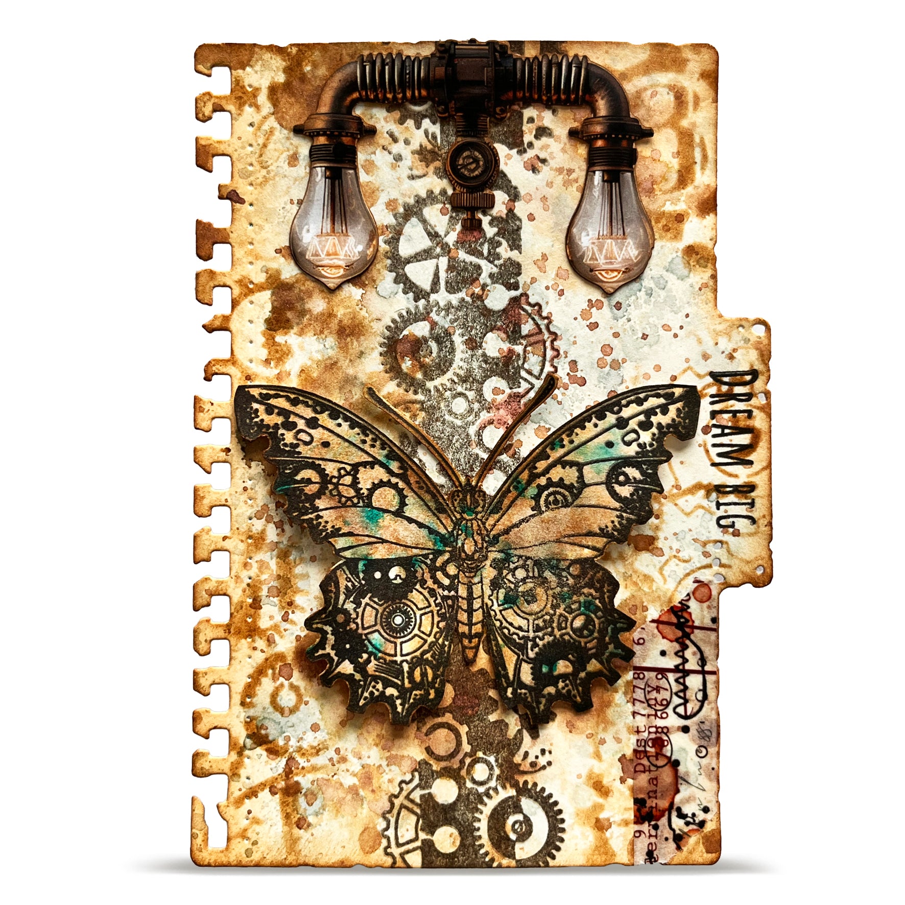 AALL and Create - A6 - Stamp Set - Clockwork Core