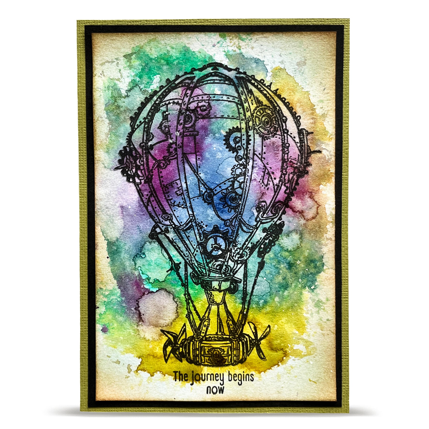 AALL and Create - A6 - Stamp Set - Sky Mechanism
