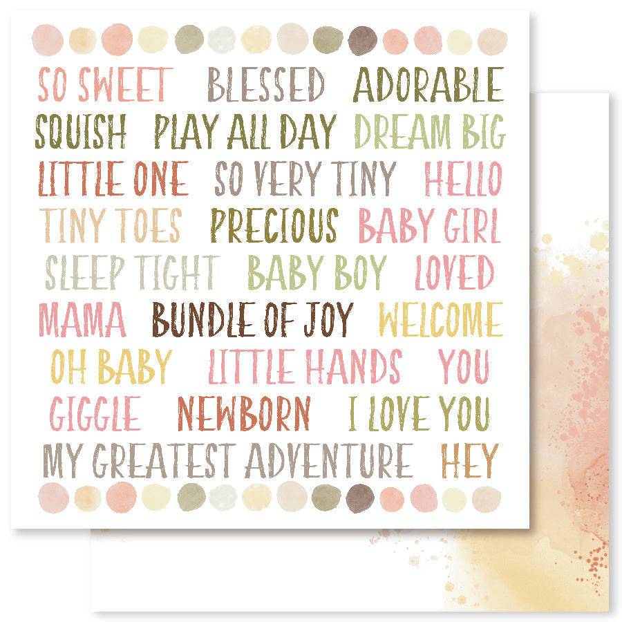 Boho Nursery 12x12 Paper Collection 21834