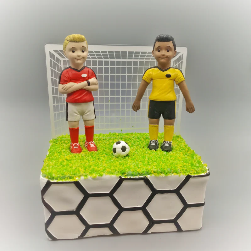 Footballer Folded Arms Silicone Mould