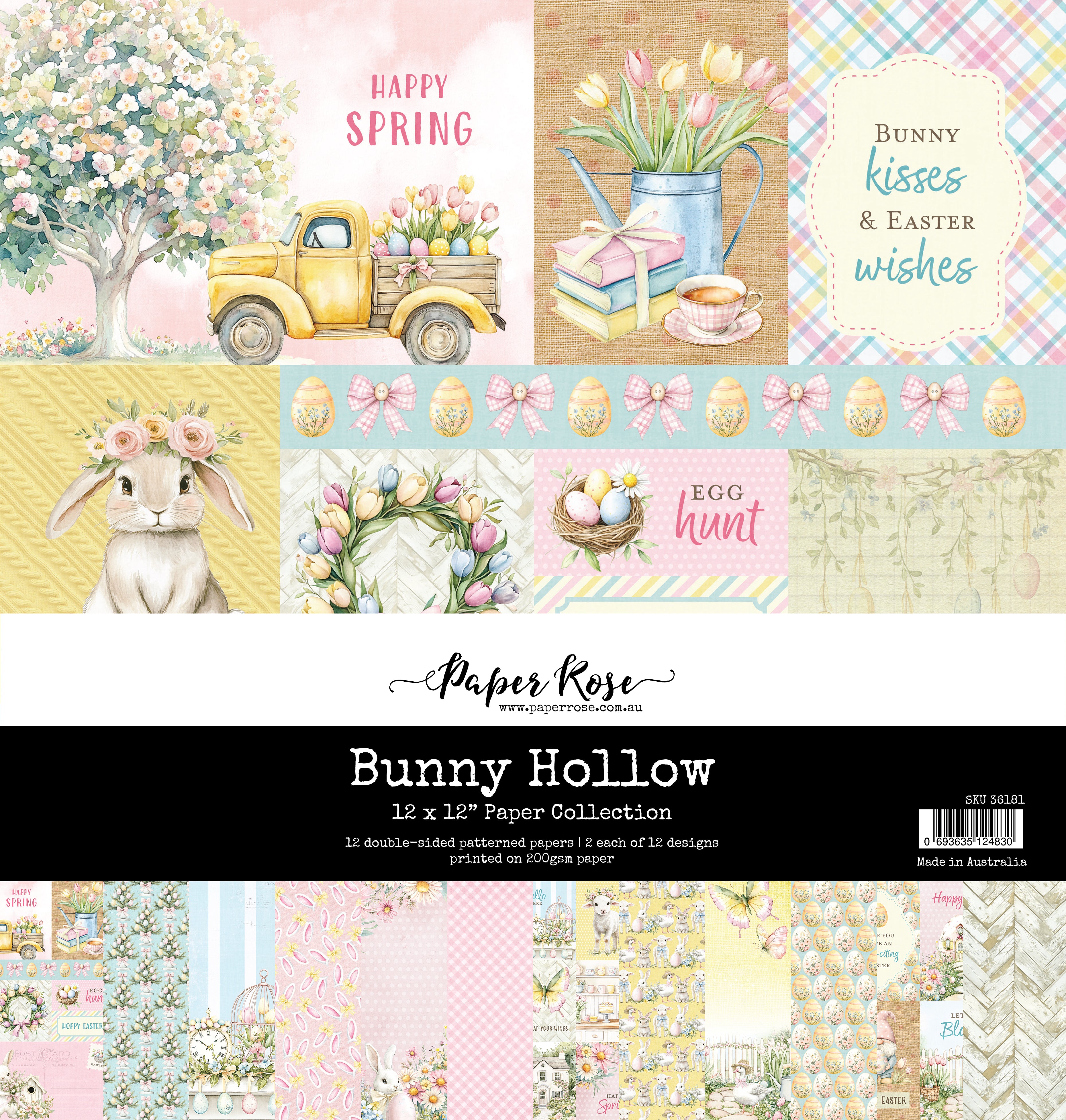 Bunny Hollow 12x12 Paper Collection 36181