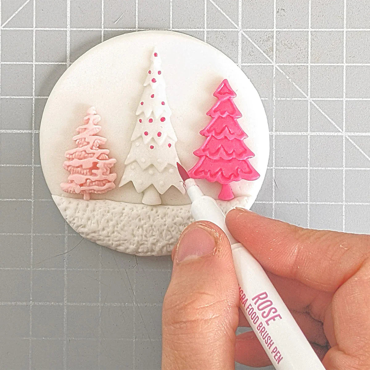 Miniature Christmas Trees Silicone Mould