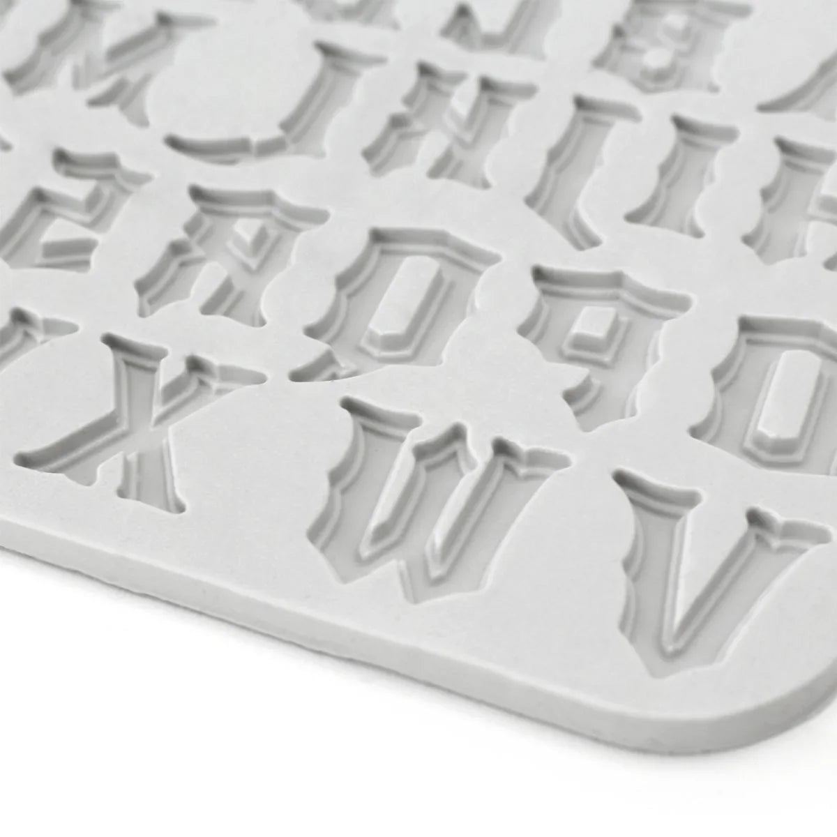 Gothic Font Uppercase Alphabet Silicone Mould