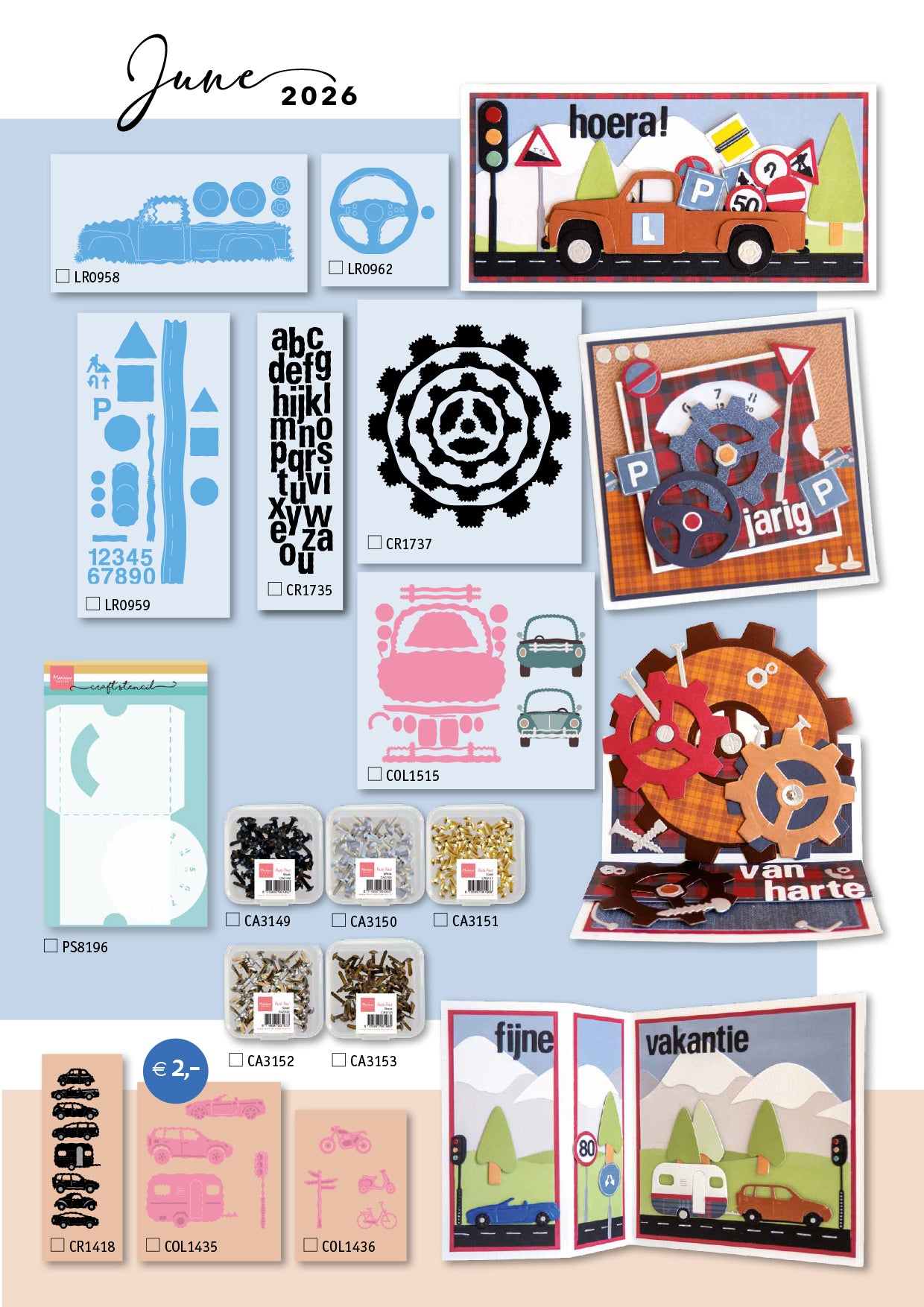 Marianne Design The Collection #162 June 2026
