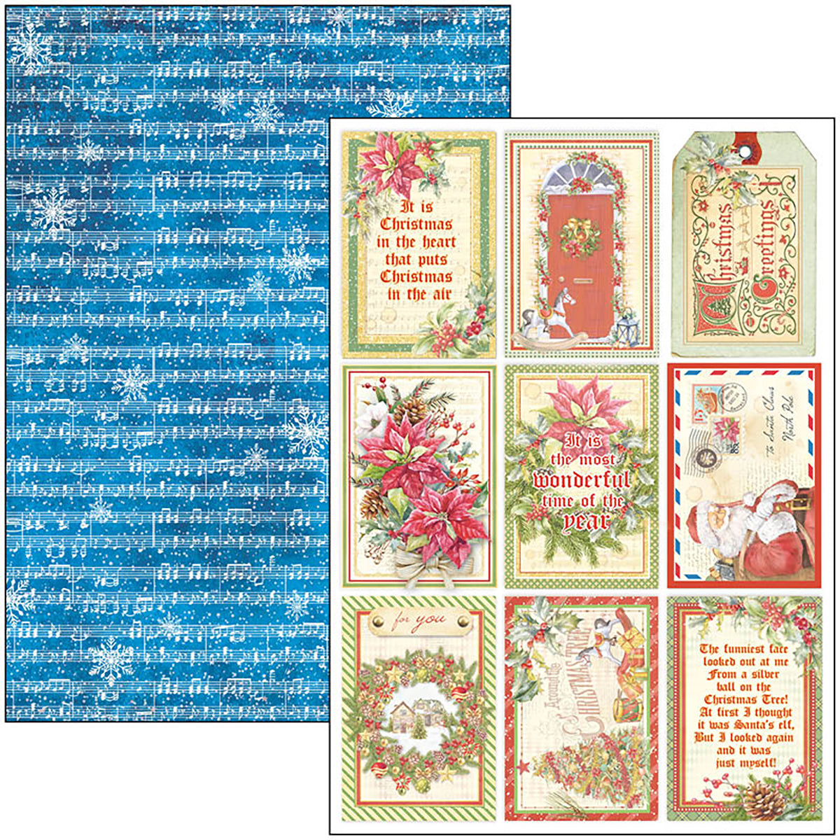 Ciao Bella Dear Santa Creative Pad A4 9/Pkg