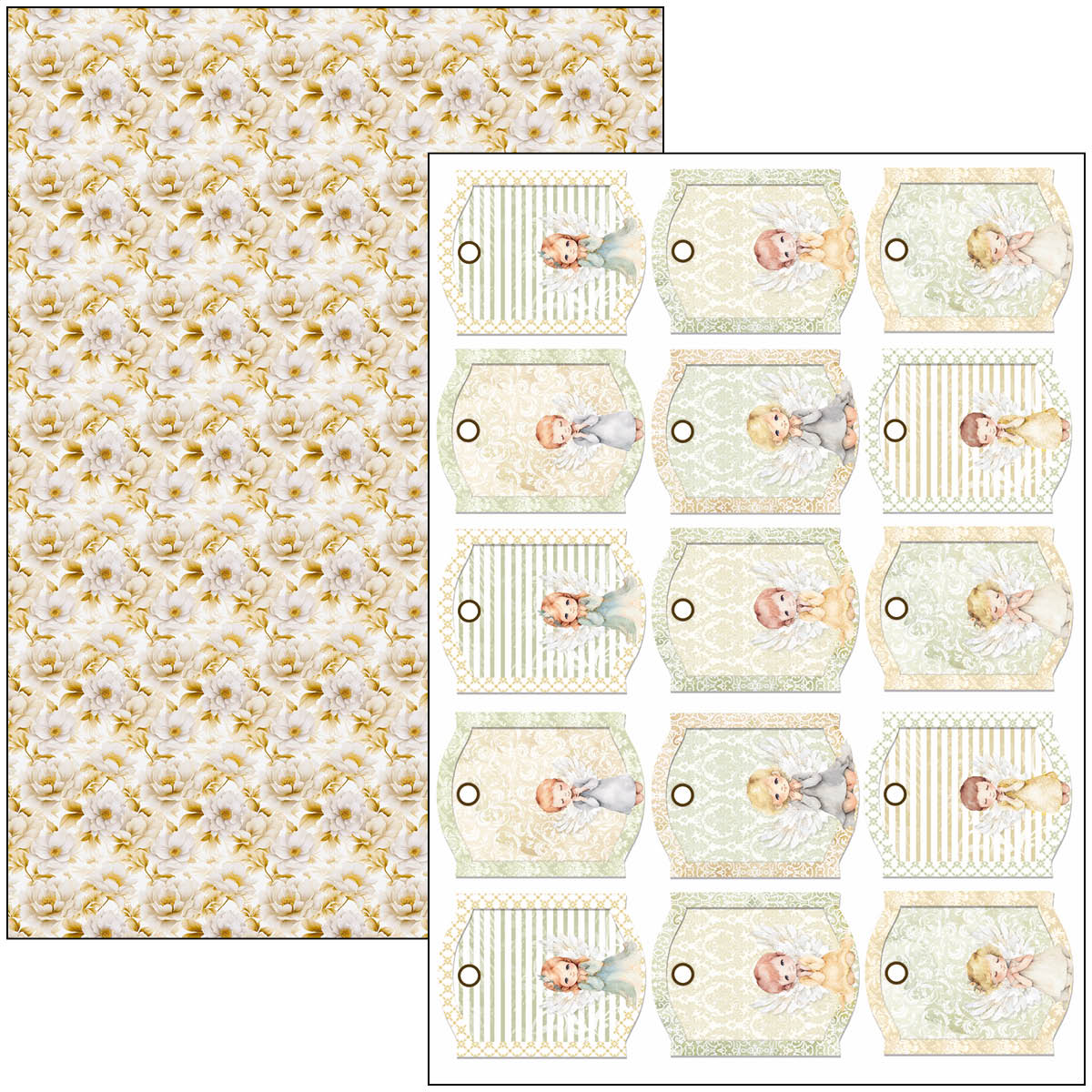 Blessing Day Creative Pad A4 9/Pkg