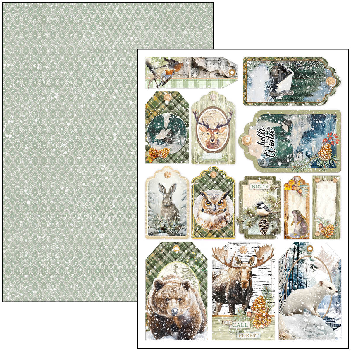 Forest Tales Creative Pad A4 9/Pkg