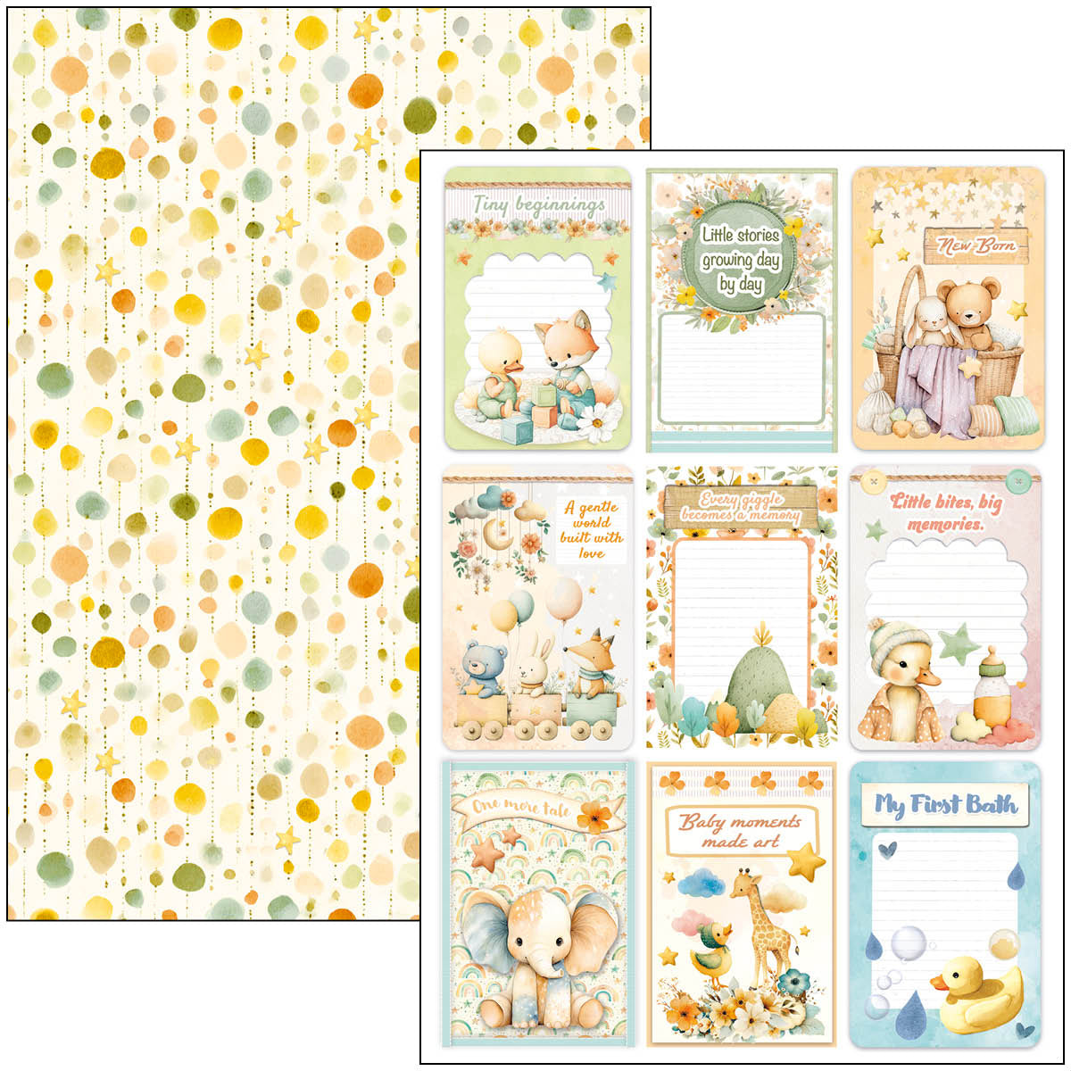 Lunibloom Creative Pad A4 9/Pkg
