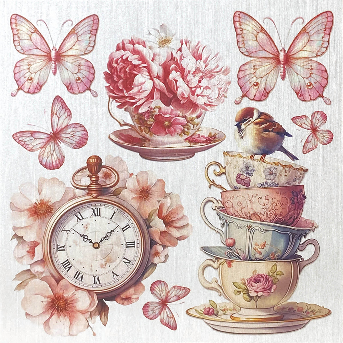 Deluxe Timeless Moments  Paper Silver
 6"x6" 5/Pkg